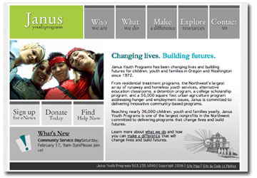 Janus Youth Project screenshot