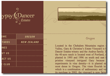 gypsydancerestates.com screenshot